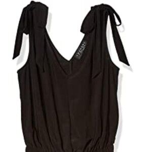 LAUNDRY BY SHELLI SEGAL womens Matte Jersey Shoulder Tie Jumpsuit, size 4